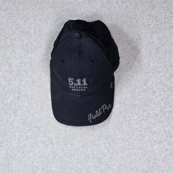 5.11 Tactical Other - 511 Tactical Men Baseball Cap ONE SIZE Navy Curved Strapback Embroidered Logo